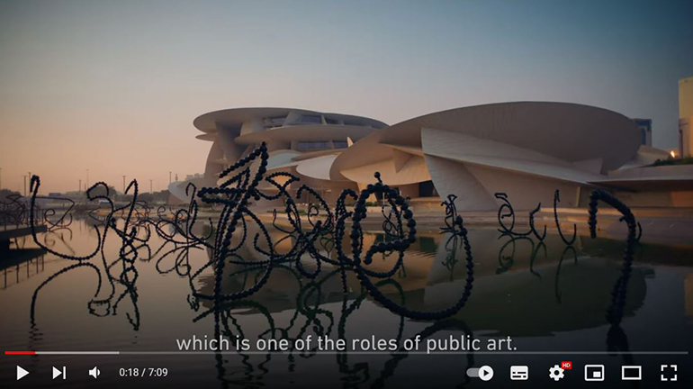 Press ‘Click’ to watch promotional video and photos of Qatar Creates by Qatar Museums.